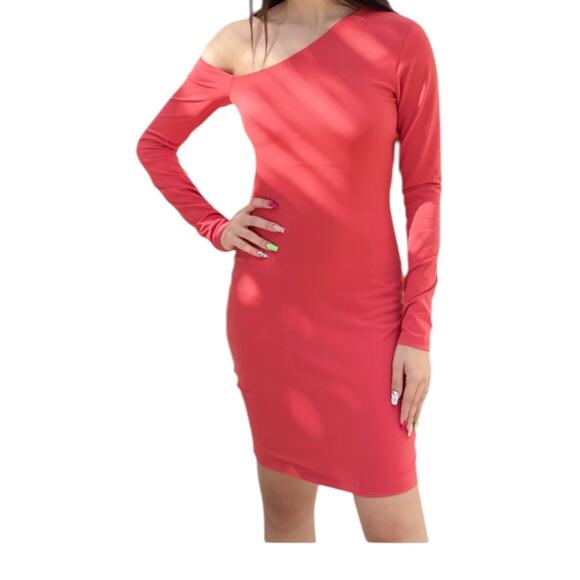 Susana Monaco dress open shoulder minidress size Small S - Picture 1 of 7